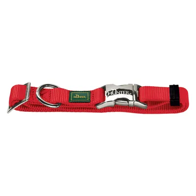 Vario Basic ALU L – najlonska ogrlica za pse, crvena, 25 mm, 45–65 cm