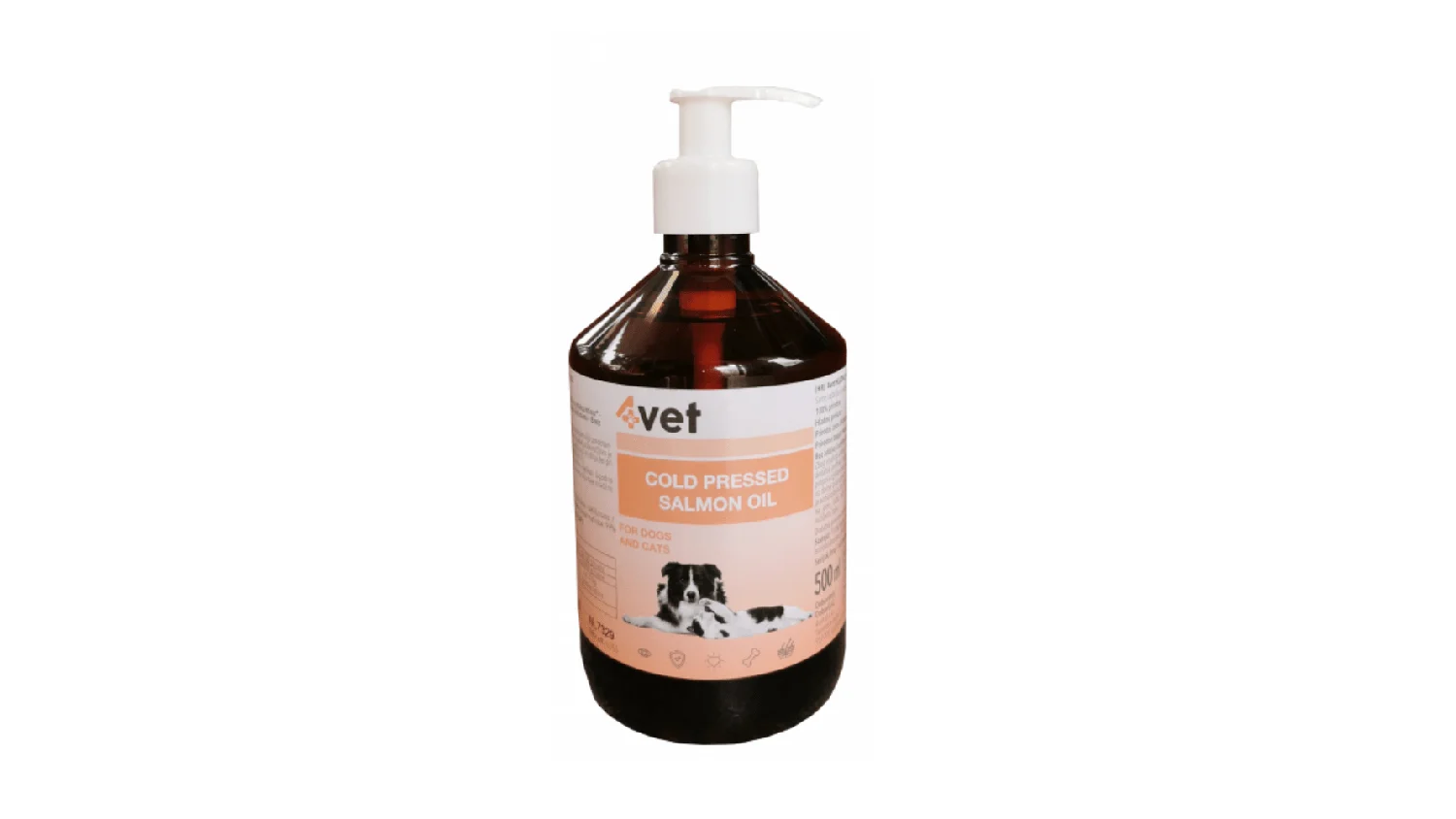 4vet Lososovo ulje 500 ml