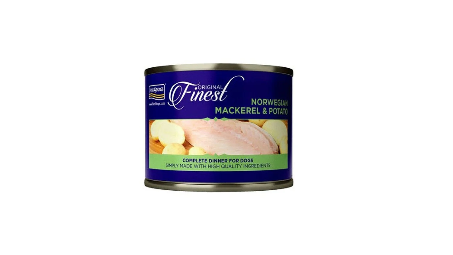 F4D norveška skuša/krumpir 185g konzerva