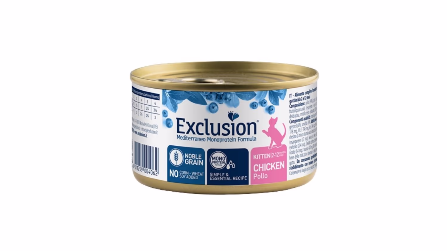 Exclusion Mediterraneo Monoprotein kitten piletina 85g