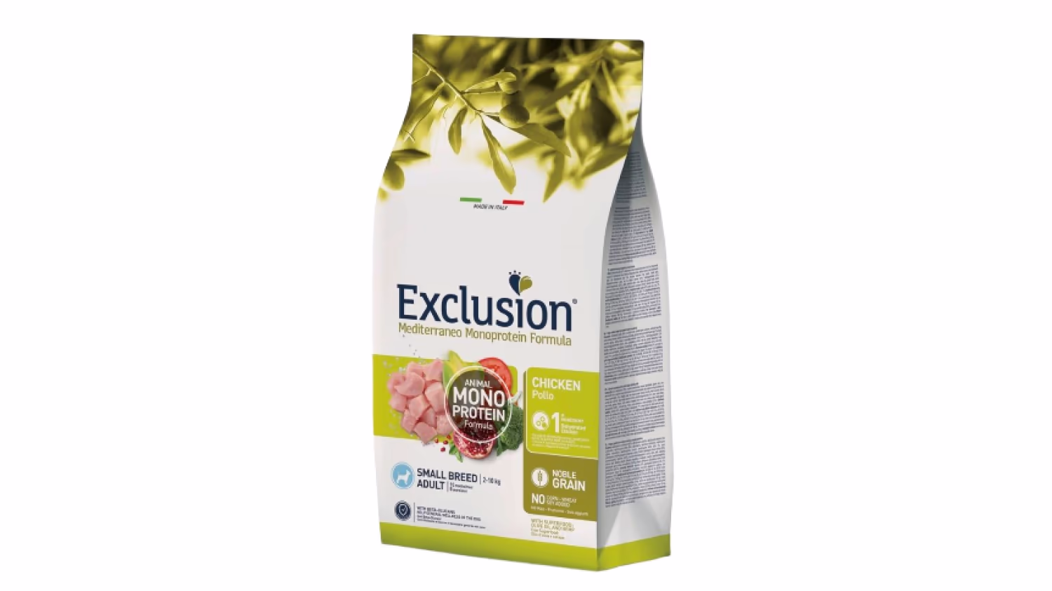 Exclusion Mediterraneo Monoprotein stari small piletina 500g