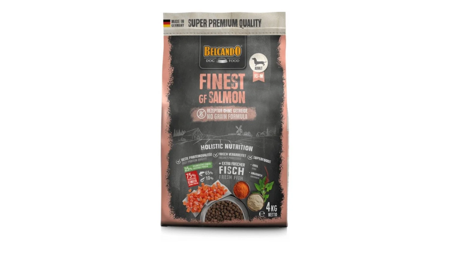 Belcando mali odrasli psi losos 4kg, 148583