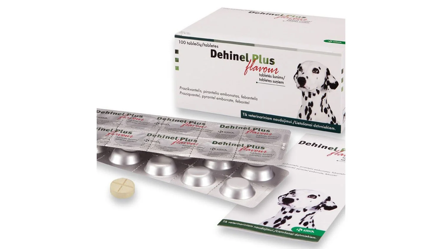 Dehinel plus flavour tablete
