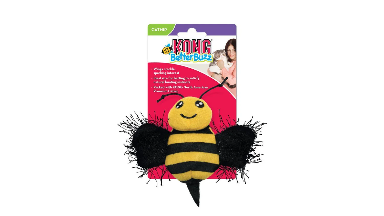 Kong cat better buzz bee