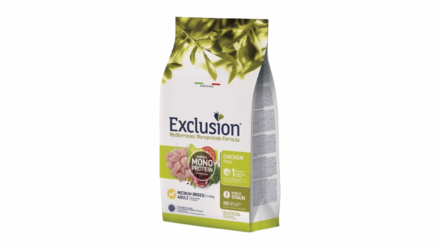 Exclusion Mediterraneo Monoprotein adult srednji psi piletina 3kg