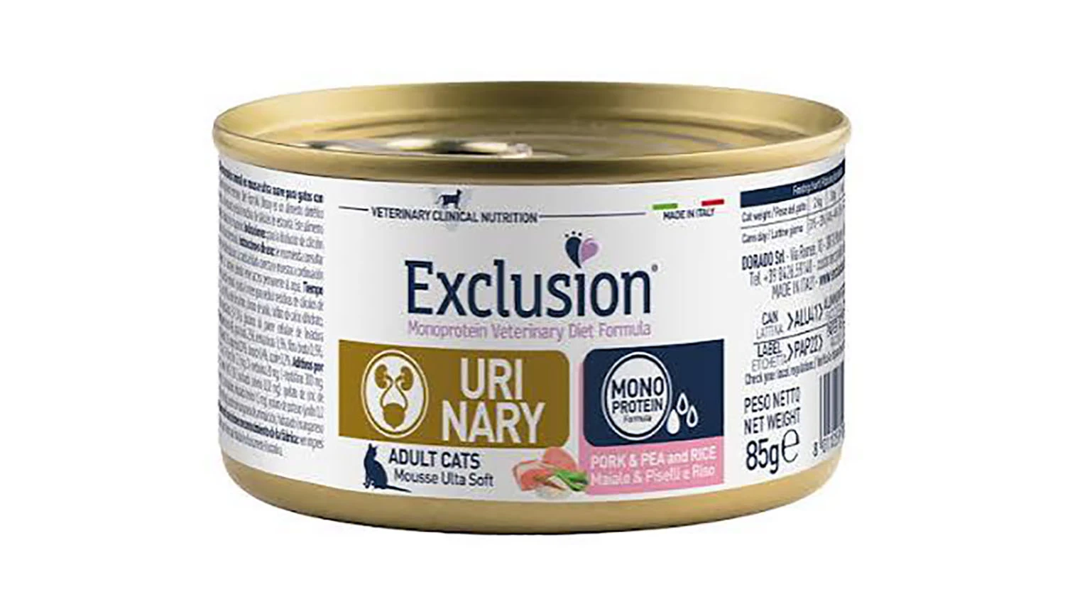 Exclusion Diet Urinary Cat Pork & Rice 300 g – dijetetska suha hrana za mačke sa svinjetinom i rižom