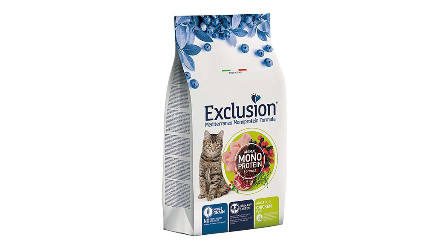 Exclusion Mediterraneo Monoprotein Adult Chicken 300 g – suha hrana za odrasle mačke s piletinom