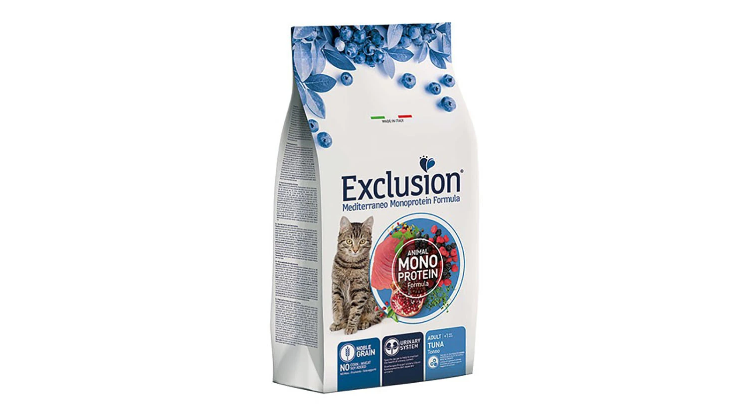 Exclusion Mediterraneo Monoprotein Adult Tuna 300 g – suha hrana za odrasle mačke s tunom