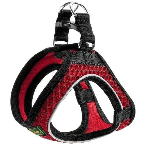 Hunter Hilo Comfort M – crvena oprsnica za pse od poliestera, 55–60 / 58–65 cm