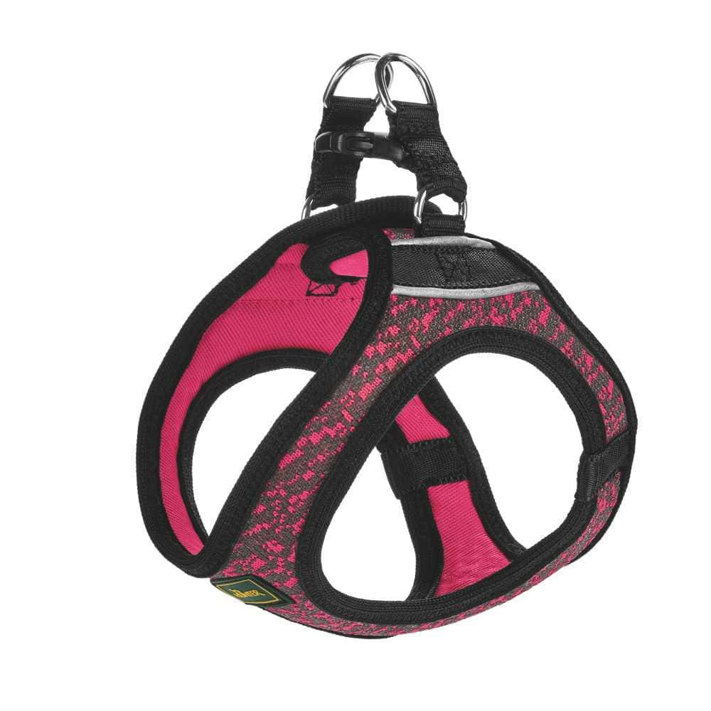 Hilo Soft XXS roza orma za pse – mekana poliesterska oprsnica, 26–30 cm / 31–33 cm