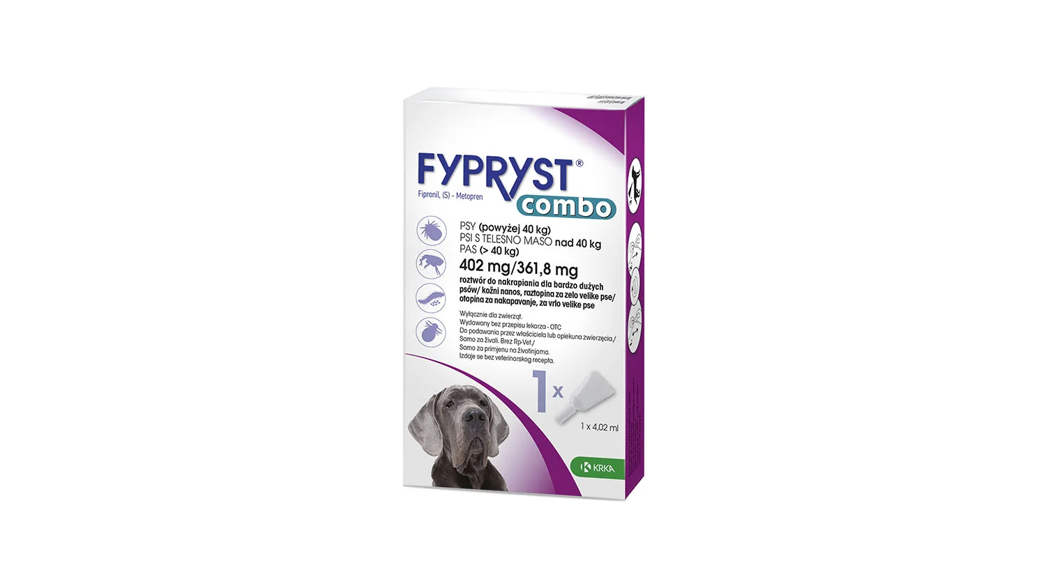 Fypryst combo > 40 kg