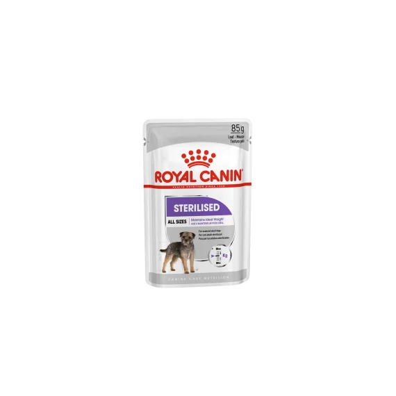 Royal Canin Sterilised Loaf 85 g – mokra hrana za sterilizirane mačke, pašteta