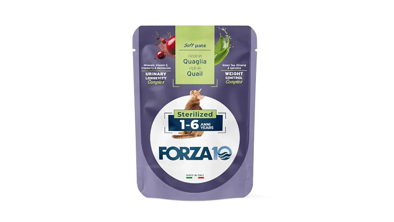 F10 sterilised prepelica 80g