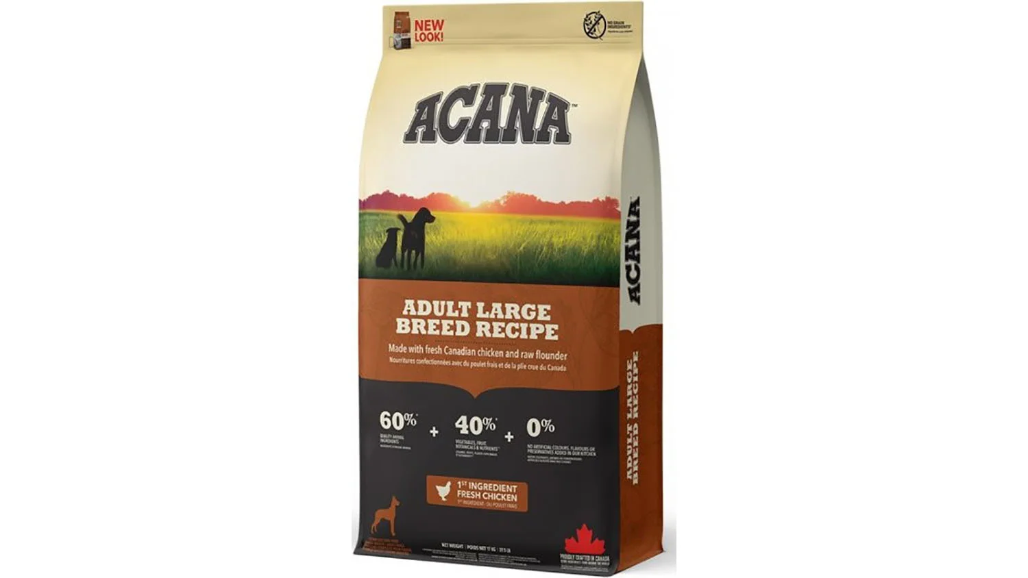 Acana Adult Large Breed 17 kg – suha hrana za odrasle pse velikih pasmina s piletinom