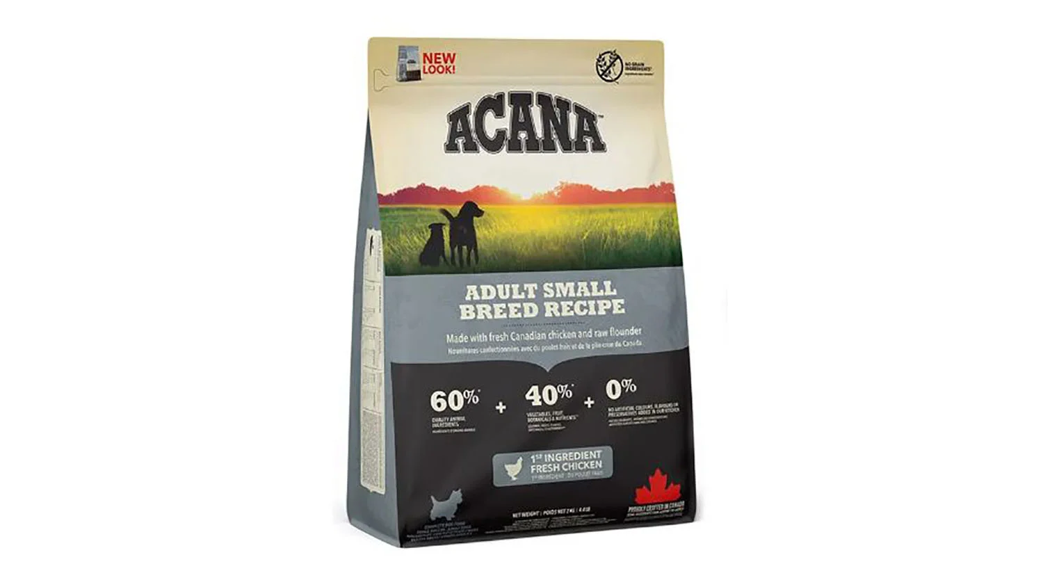 Acana Adult Small Breed 340 g – suha hrana za odrasle pse malih pasmina s piletinom, puretinom i ribom