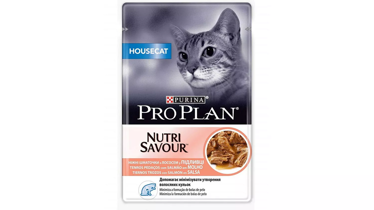 Purina Pro Plan Housecat Losos 85 g – mokra hrana za odrasle kućne mačke s lososom