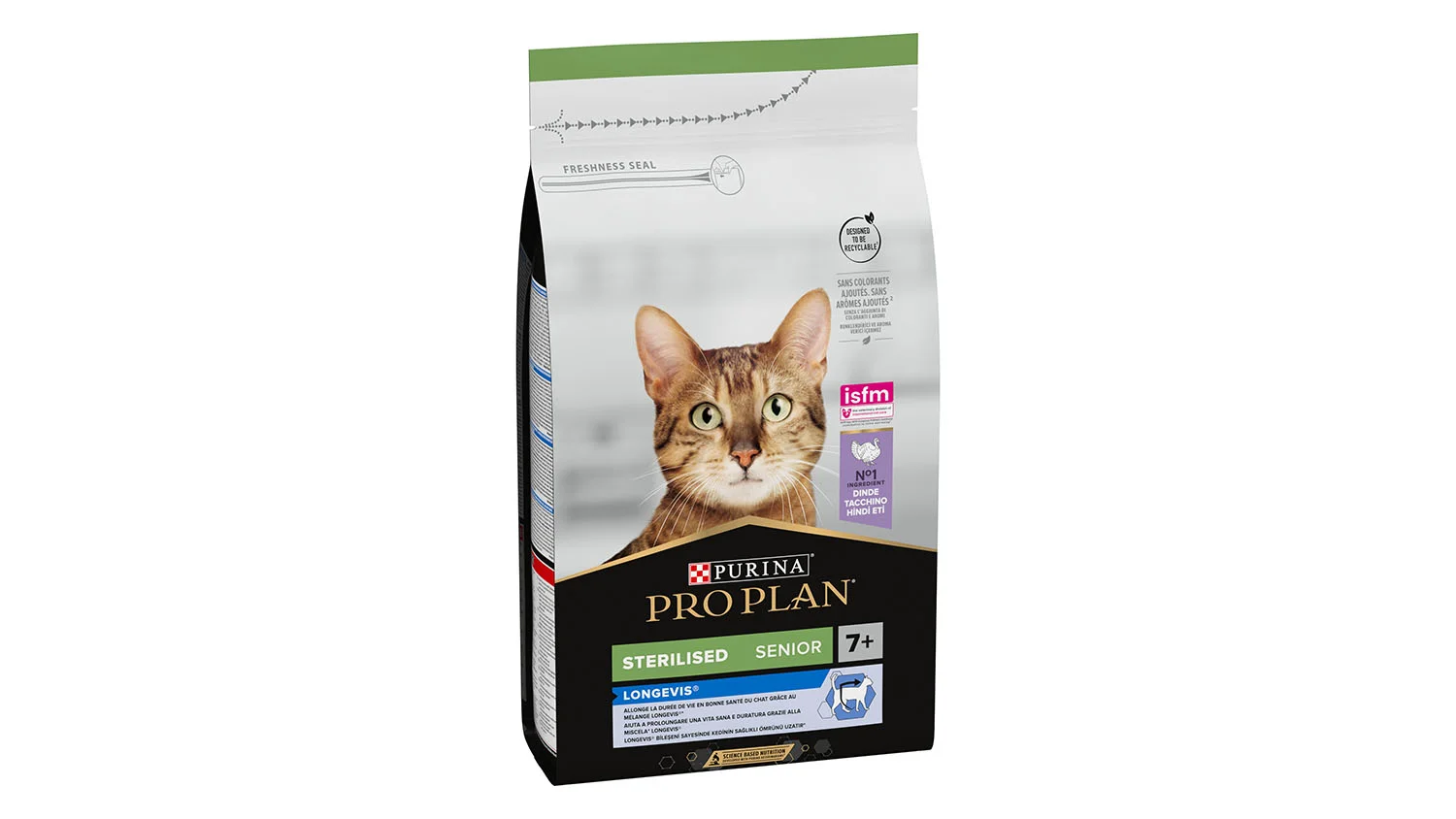 Purina Pro Plan Sterilised Senior Puretina 1,5 kg – suha hrana za starije sterilizirane mačke