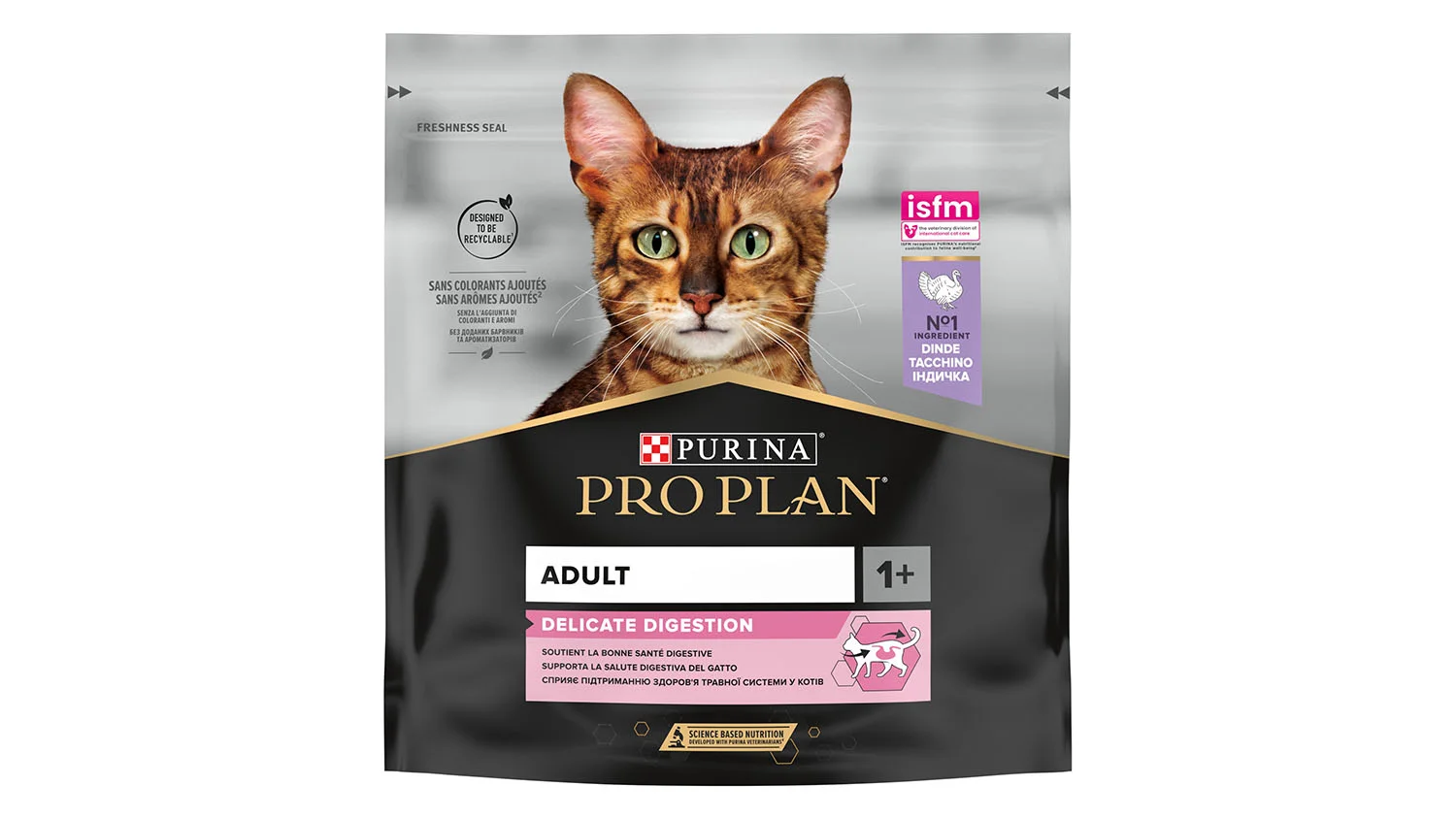 Purina Pro Plan Delicate Digestion Puretina 400 g – suha hrana za odrasle mačke s osjetljivom probavom