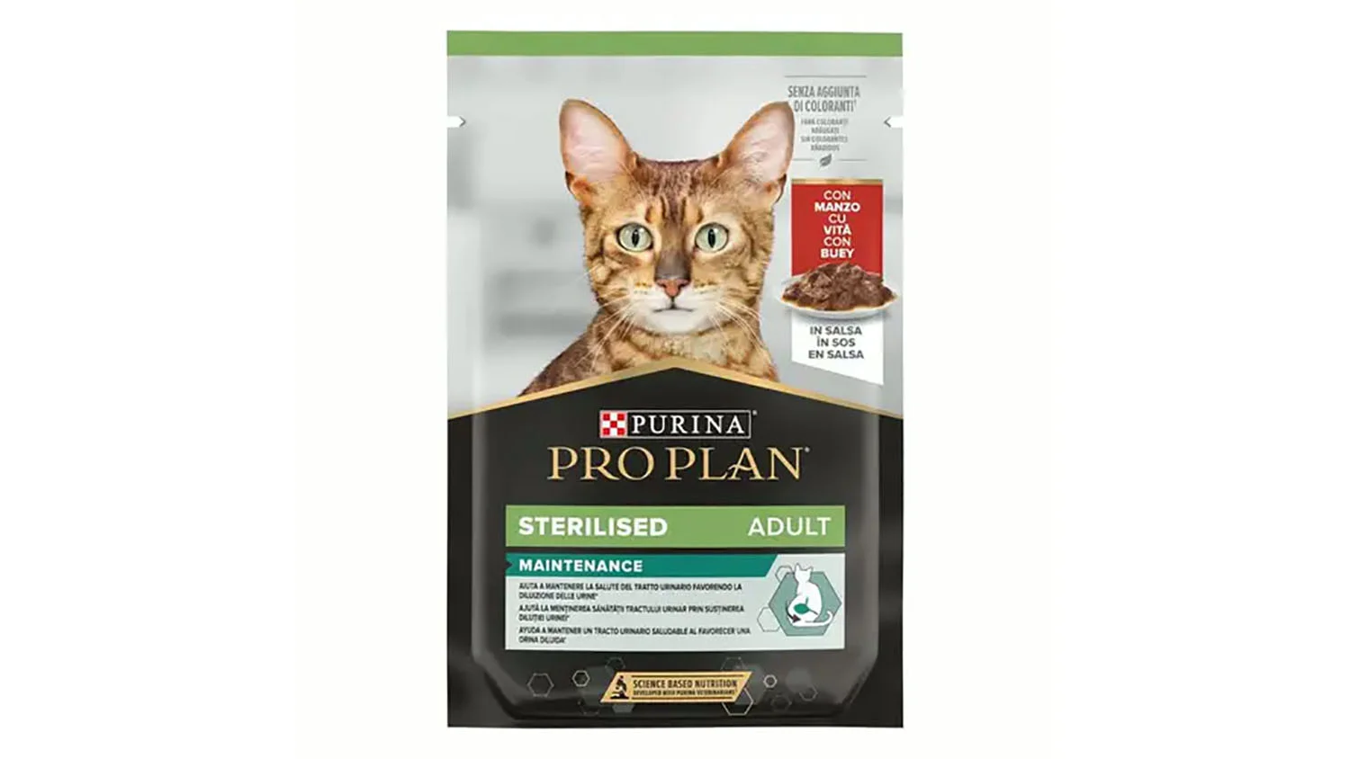 Purina Pro Plan Sterilised Govedina 85 g – mokra hrana za sterilizirane mačke s govedinom