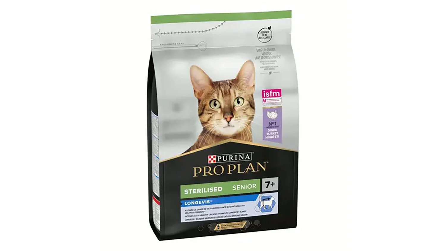 Purina Pro Plan Sterilised Losos 400 g – suha hrana za sterilizirane mačke